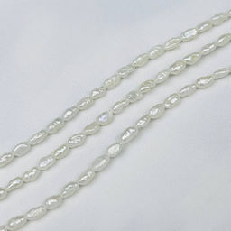 Бусины для украшений из белого Жемчуга 37 см