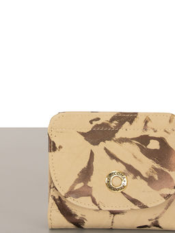 LACCOMA кошелек LA-2888-бежевый-бронзовый натуральная кожа фото 3