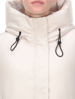 2236 MILK Пальто женское зимнее AKIDSEFRS (200 гр. холлофайбера) - Фабричный китай фото 10