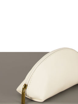 LACCOMA косметичка Анетта-802-белый эко кожа хлопок