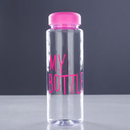 Бутылка для воды "My bottle", 500 мл, 19.5 х 6 см, микс