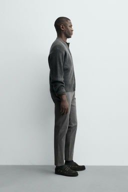 PANTAL?N CHINO SKINNY FIT / Gris antracita - Zara фото 4