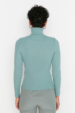Mint Basic Bal?kc? Yaka Triko Kazak TWOAW21KZ1279
