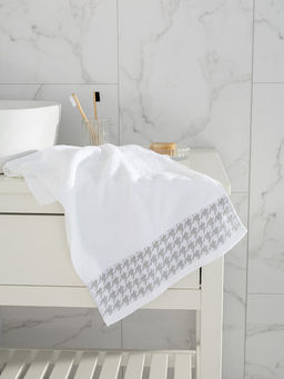 Полотенце для рук 35x70 белый махровая ткань