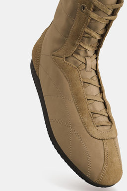 SPORTY HIGH-TOP TRAINERS