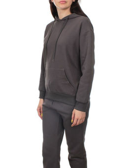 H108 DK. GRAY Костюм спортивный женский (хлопок 90%, полиэстер 10%)