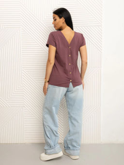 Футболка с пуговками - Барболета фото 84