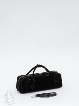 Сумка женская кожаная 999015-1NN black Natale Navetta  в Новосибирске