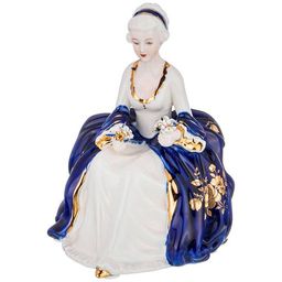 СТАТУЭТКА LEFARD BLAU WEISS ДАМА 13,5*12,5*16,5 СМ