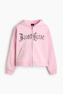 Chaqueta sudadera con cremallera Oversized Fit