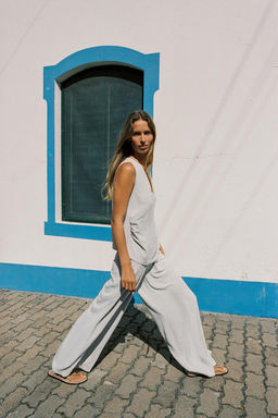 LOOSE-FITTING DARTED TROUSERS - Zara фото 14