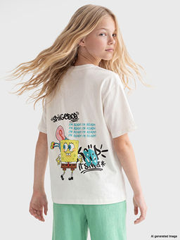 S?nger Bob Bask?l? K?z ?ocuk Ti??rt