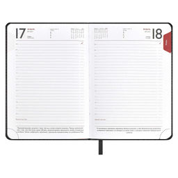 Ежедневник датированный 2024 ESCALADA, А6+, 176 л., арт. 63786/ 20 САРИФ ЧЁРНЫЙ  фото 10