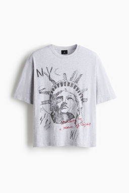 Camiseta Oversized Fit - H&m фото 5