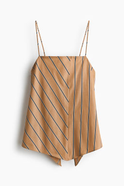 Top asim?trico con tirantes espagueti