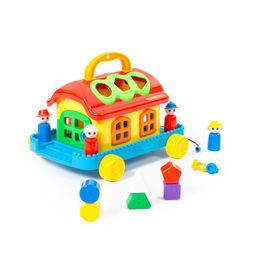 Сказочный домик на колёсиках (в сеточке) - Полесье фото 4