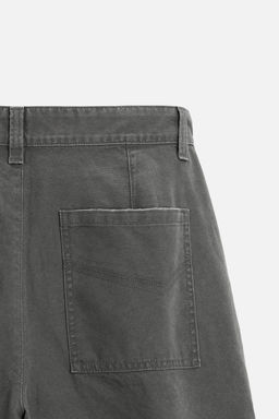 RELAXED FIT WASHED TROUSERS - Zara фото 9
