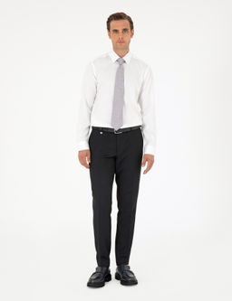 Beyaz Slim Fit Uzun Kollu Basic G_mlek - Pierre cardin фото 4