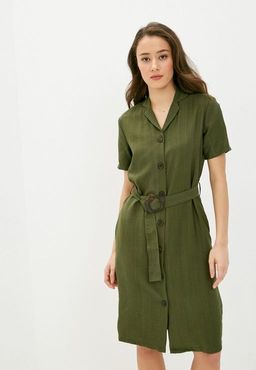 Платье-рубашка с поясом