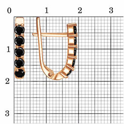 СЕРЬГИ 33815451-1 - Красная пресня фото 2