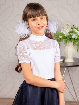 Водолазка "Лиана",белый