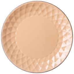 Цена за 6 шт. ТАРЕЛКА ПОДСТАНОВОЧНАЯ 24 СМ КОЛЛЕКЦИЯ МИРАЖ ЦВЕТ: КАКАО С МОЛОКОМ МАЛ=6ШТ, МИН. ПАРТИЯ