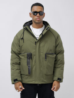 Куртка зимняя до - 20 бежевого цвета цвета хаки - Mtforce фото 3