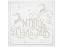 9с25.110ж1 Merry Christmas(ДТЭ лён) Салфетка 50х50см