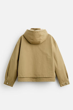 BOXY FIT PARKA WITH POCKETS - Zara фото 8