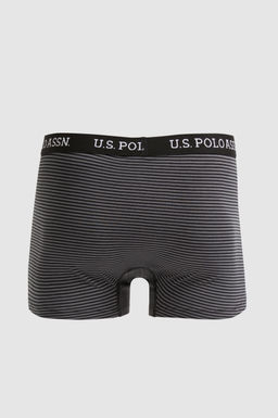 Erkek Siyah 3l_ Boxer Tak_m_