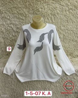 Свитер женский со стразами - Bruno фото 8