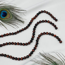 Бусины для украшений из Бычьего глаза (45 бусин) 37 см