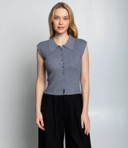 Топ #КТ060 (1), серый