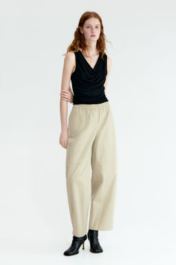 Top de punto con escote drapeado - H&m фото 7