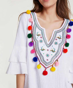 Туника, бело-пестрая - Ashley brooke фото 6