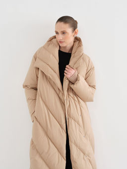 Conso/WDL 230538 - camel Пуховое пальто  фото 6