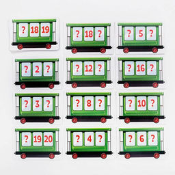 Развивающая игра «Соседи-числа», 30 карт, 4+