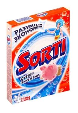 СОРТИ стир.порошок 350гр Супер Эконом коробка (К-8524-3/819-5)