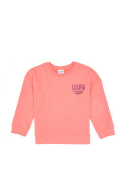 K_z _ocuk Neon Pembe Basic Sweatshirt Sepette S_rpriz _ndirim