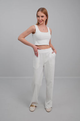 Женские льняные брюки Happyfox  фото 5