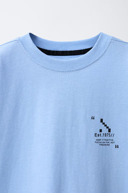 SPORTY SLOGAN T-SHIRT - Zara фото 3