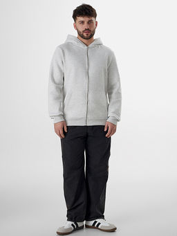 Жакет мужской серый на молнии с начесом