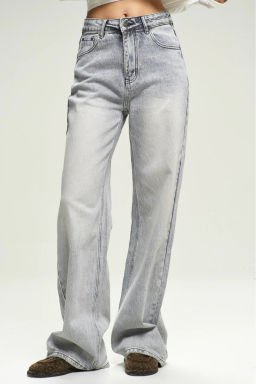 Джинсы Straight Classic Grey - Erist store фото 3