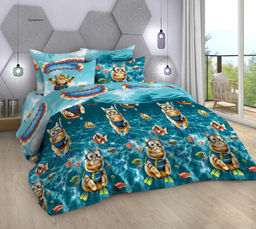 Комплект постельного белья Экстремалы, 1,5-сп бязь Комплект постельного белья Экстремалы, 1,5-сп бязь