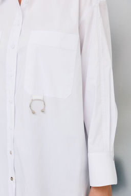 Рубашка KOKOdea 213540.1 белый  фото 5