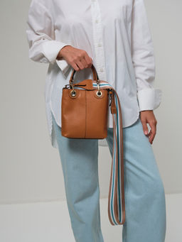 Сумка кросс-боди Deboro 30347 оранжевый фрукт