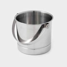 Ведро для льда из нержавеющей стали, 1.3 л, 14.5×12.5 см