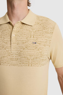 Erkek Bej Regular Fit Polo Yaka Ti__rt - U.s. polo assn фото 4