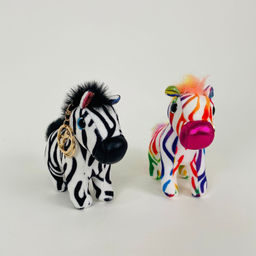 Мягкая игрушка Брелок Зебра 13 см - Storyland фото 4