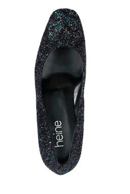 Туфли, черно-зеленые - Heine фото 4